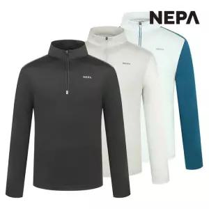 [택가99,000원] 네파 남성 여름 프레쉬 블럭 긴팔 집업티셔츠 7J35403