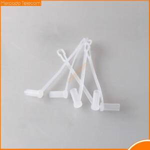 광학 점퍼 패치 코드 용 50Pcs 캡 긴 꼬리 SC FC ST LC 1.25/2.5Mm 광섬유 Ftth 먼지 플러그 커버