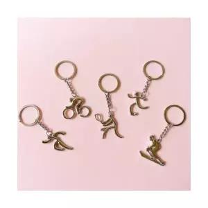 스포츠 5종 열쇠고리 키홀더 동호회선물 운동선수 러닝 운동회 테니스 올림픽 마라톤 기념품 동호회