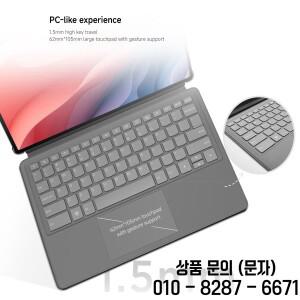 Lenovo 호환 Xiaoxin Pad Pro 12.7인치 자기 보호 페어링 펜 슬롯 트랙패드 오리지널용 키보드 및 스탠드