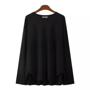 에스티아 2130 뒷주름 라운드 티셔츠 빅사이즈