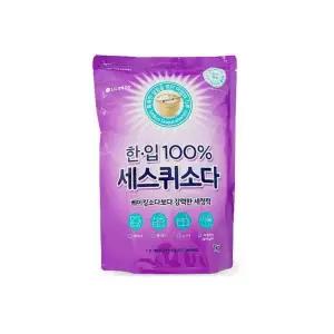 엘지생활건강 한·입백프로 세스퀴소다 1kg 베이킹소다 구연산 과탄산