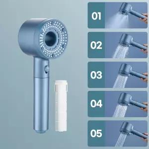 필터 샤워헤드 교체형 수압 유지 욕실 화장실 청소용 샤워기 헤드