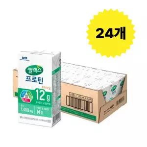 셀렉스 프로틴 음료 오리지널 팩 190ml, 24개