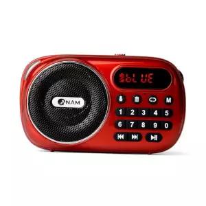 fm 라디오 다기능 디지털 소형 휴대용 라디오 경량 캠핑 블루투스 이어폰