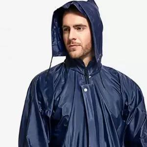 레인코트 상하의 방수 상하 작업용 성인 우비 남성 레인웨어 오토바이 자전거 방수복 바지 레저 캠핑 고무