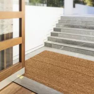 현관 발매트 실외 가정 매장 업소 천연 야자수 소재 자연친화 간편청소