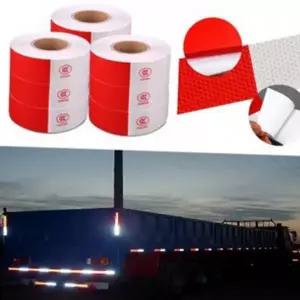 안전 반사 테이프 고휘도 차량 방수 트럭 반사 테이프 야간 적재함 스티커 반사판 자동차 차량용 대형 필름