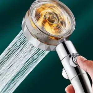 강력 샤워기 필터형 헤드 교체용 수압상승 샤워기 절수 세면대 온오프 절약 주방 욕실 욕조