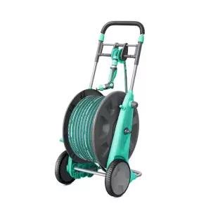 물호스릴 100m 이동식 4파이프 살수기 고압 물분사기 원예