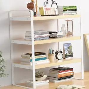 철제 선반 틈새 베란다 미니 조립식 선반 진열장 책상 수납장 책꽂이 다용도 사무실 정리대 책장 2단 3단