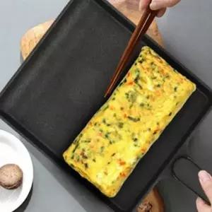 지단 팬 인덕션 사각형 후라이팬 계란말이 팬 달걀 요리용 주방 조리 용품 도구