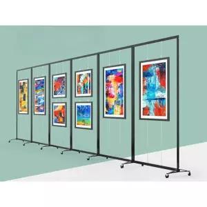 전시 파티션 작품전시 표준 광고 칸막이 네트망