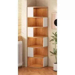 거실 코너장식장 인테리어 진열장 우드 틈새가구 수납장 디스플레이장 원목