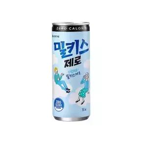 롯데칠성 밀키스 제로 250ml 30캔