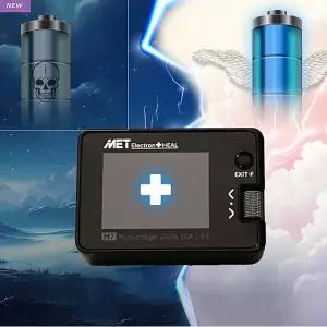 MET 일렉트론 힐 배터리 복구 충전기 셀 밸런싱 만능 배터리충전기+18V 디월트전용단자