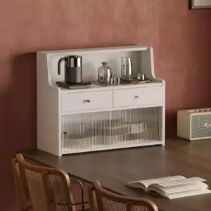 싱크대위수납장 미니찬장 그릇장 서랍장 홈카페꾸미기 엔틱