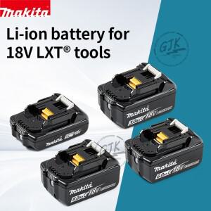 Makita BL1820B BL1830B BL1850B BL1860B 18V LXT 리튬 이온 2.0Ah 3.Ah0 5.0Ah 6.0Ah 배터리(원래 포장 없