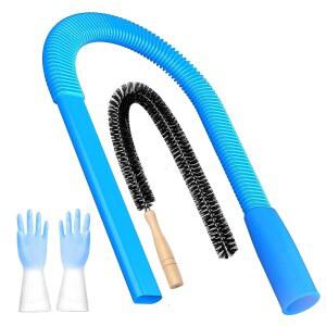 건조기 통풍구 청소기 키트: 진공 청소기, 냉장고 콘덴서 코일, 가전제품 뒤의 좁은 공간에 브러시와 장갑이 장착된 호스, 막힌 덕트를 위한 깊은 청소 도구