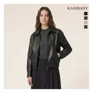 [카시바디] 클래식 양가죽 카라 점퍼