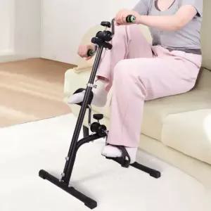 현이몰 접이식 실내 자전거 운동기구 미니 헬스 사이클 가정용 운동 좌식 바이크 재활 홈트 노인 어르신