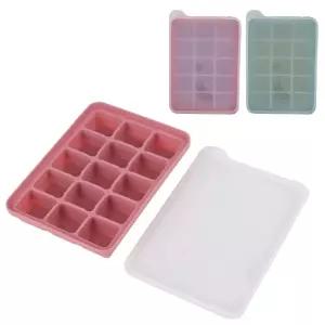 사각 실리콘 얼음틀 15구 색상 랜덤/얼음통/얼음/제빙기/위스키/동그란틀/하이볼/트레이/냉동/사각/얼음보