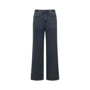 POLHAM 여성) 컴포트 세미와이드핏 데님 팬츠_PHE3DP2033