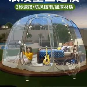 투명 돔하우스 카페 감성 버블하우스 쉘터 방갈로 텐트