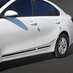 [CAR] 올뉴K3 사이드 스커트 크롬 몰딩 언더라인 튜닝 몰딩