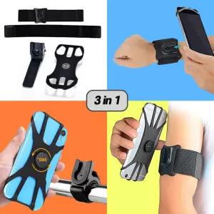 핸드폰 조깅할때 자전거 써클밴드 런닝할때 러닝할때 3in1 [fB09F84]