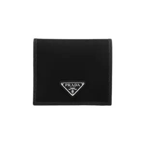 프라다 2MO004 2DMH F0002 리나일론 트라이앵글 로고 반지갑