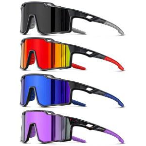 스포츠 선글라스 남성 사이클링 운전 낚시 자외선 차단 경량 빅 프레임 산악 자전거 고글