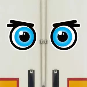 고휘도 왕눈이 안전거리 리플렉터 차량스티커 CES 010 집중 05-중형