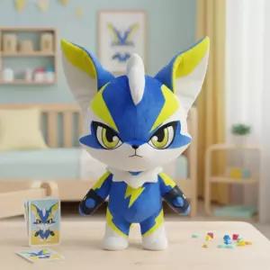 카비온 봉제인형 피온 캐릭터 인형 귀여운 애착 솜뭉치 만화 애니메이션 장난감 30cm