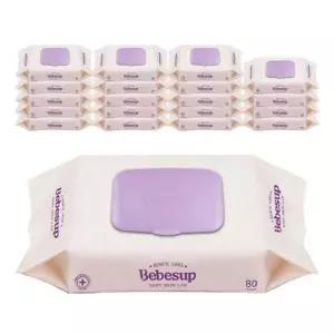 베베숲 20개 80매 베베숲 트러스트 캡형물티슈 베베숲물티슈 베베숲트러스트플러스 베베숲캡형물티슈 캡물