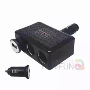 [CAR] 차량 접이식 멀티소켓 멀티시거잭 시거짹3구소켓 멀티탭 차량시거잭멀티소켓 3구소켓