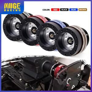 MUGE-6 홀 레이싱 시뮬레이터 게임 스티어링 휠 퀵 릴리스 허브 어댑터 MOZA Simagic M10 AMini Euro Truck