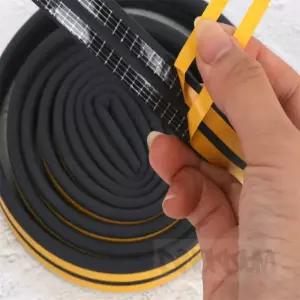 디노꿈 창문 방문 틈새막이 검정 현관문바람막이 방문틈새막이 현관문틈막이