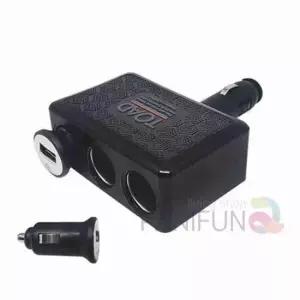 [CAR] 차량 접이식 멀티소켓 멀티시거잭 시거짹3구소켓 멀티탭 차량시거잭멀티소켓 3구소켓