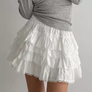 [유야]여성 레이스 캉캉 프릴 미니스커트 치마 -ESK0212- 봄 여름