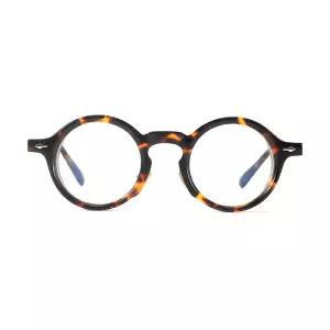 동그란 알작은 레트로 김구 안경 패션 동글이 뿔테 P3