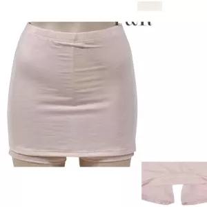 Y존 커버 여자 속바지 여성 용 치마 속반바지 학생 교복 검정색 베이지