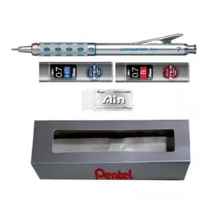 [문구] 펜텔 그라프기어 샤프 0.7mm+샤프심+지우개 PG1017