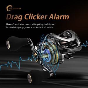 솔로킹 하이아우200 베이트캐스팅 릴 9.5kg 최대 드래그 11+1 BB 5.4/7.2 기어비 바다 보트