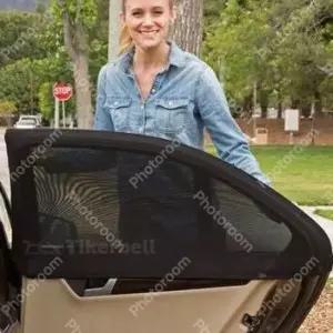 [CAR] 차량용 썬커버 드레이프 모기장 뒷좌석 2p L