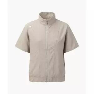 [데상트]GOLF 여성 하이넥 반팔 아노락 점퍼 DR12WFBL34 DR12WFBL34_BEGG 367596