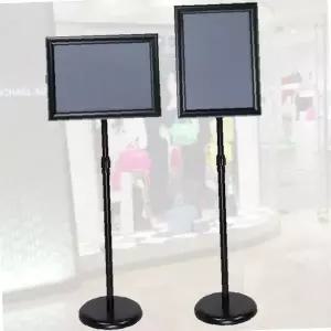 매장 안내판 거치대 스탠드형 메뉴판 홍보물 전시 광고판 입구 홀 로비 카페 식당