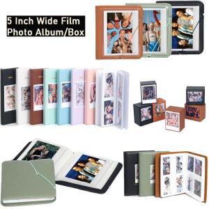 5인치 사진 앨범/사진 상자 Fujifilm Instax Wide 400/210/300/Wide Evo/프린터 와이드 필름 앨범 용 28/50