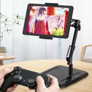 [모두쇼핑]강한 고정 탁상용 스마트폰 핸드폰 자바라 거치대 휴대폰거치대 탁상용휴대폰거치대 책상거치대