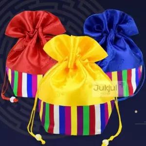 돌반지 복주머니 돌반지선물케이스 비단복주머니 여성복주머니가방